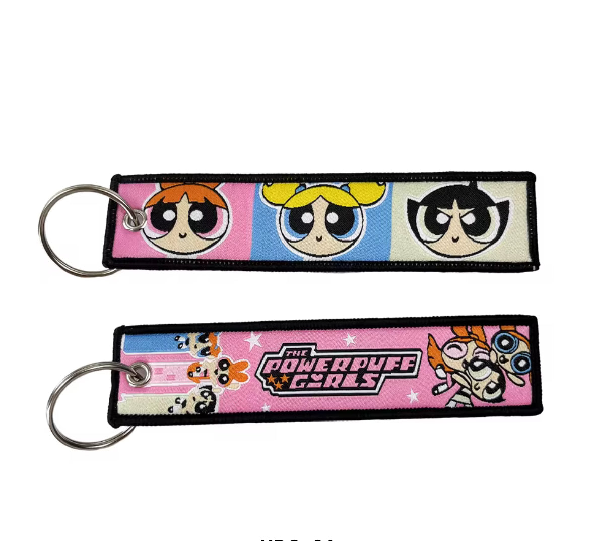 Embroidered Anime Flight Tag