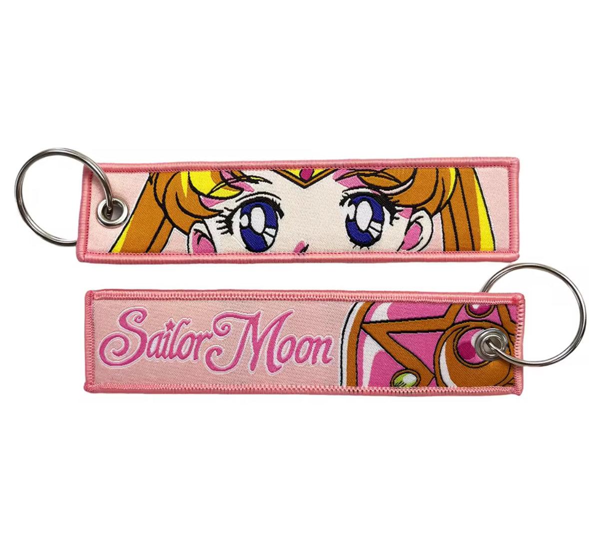 Embroidered Anime Flight Tag