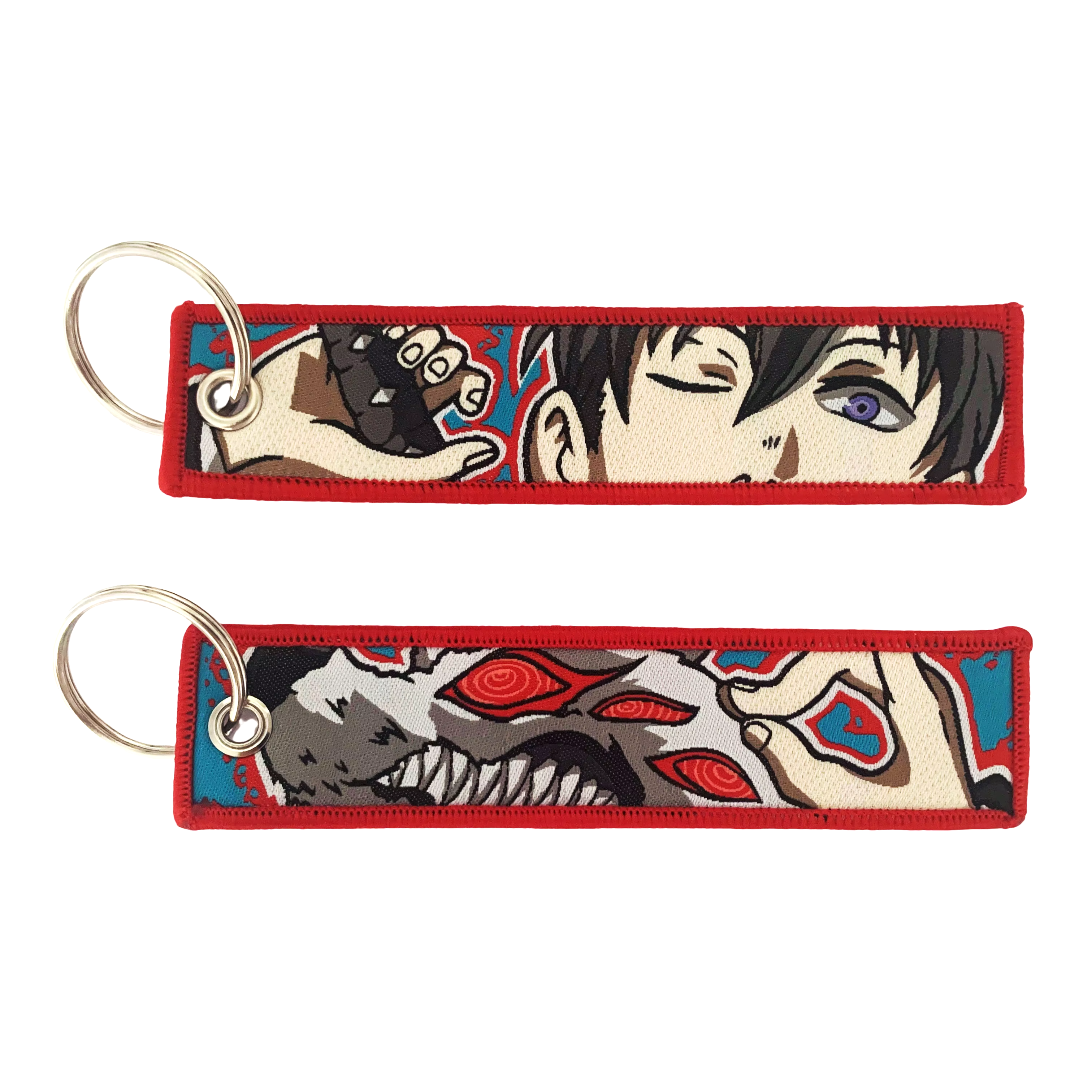 Embroidered Anime Flight Tag