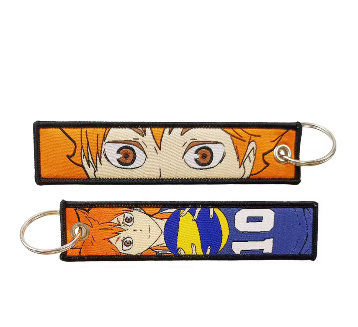 Embroidered Anime Flight Tag