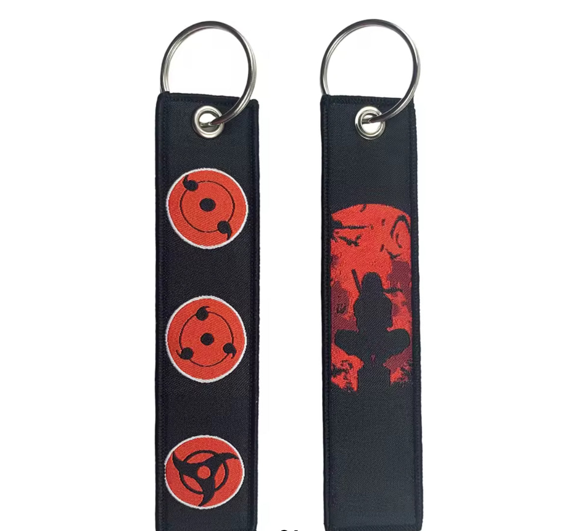 Embroidered Anime Flight Tag
