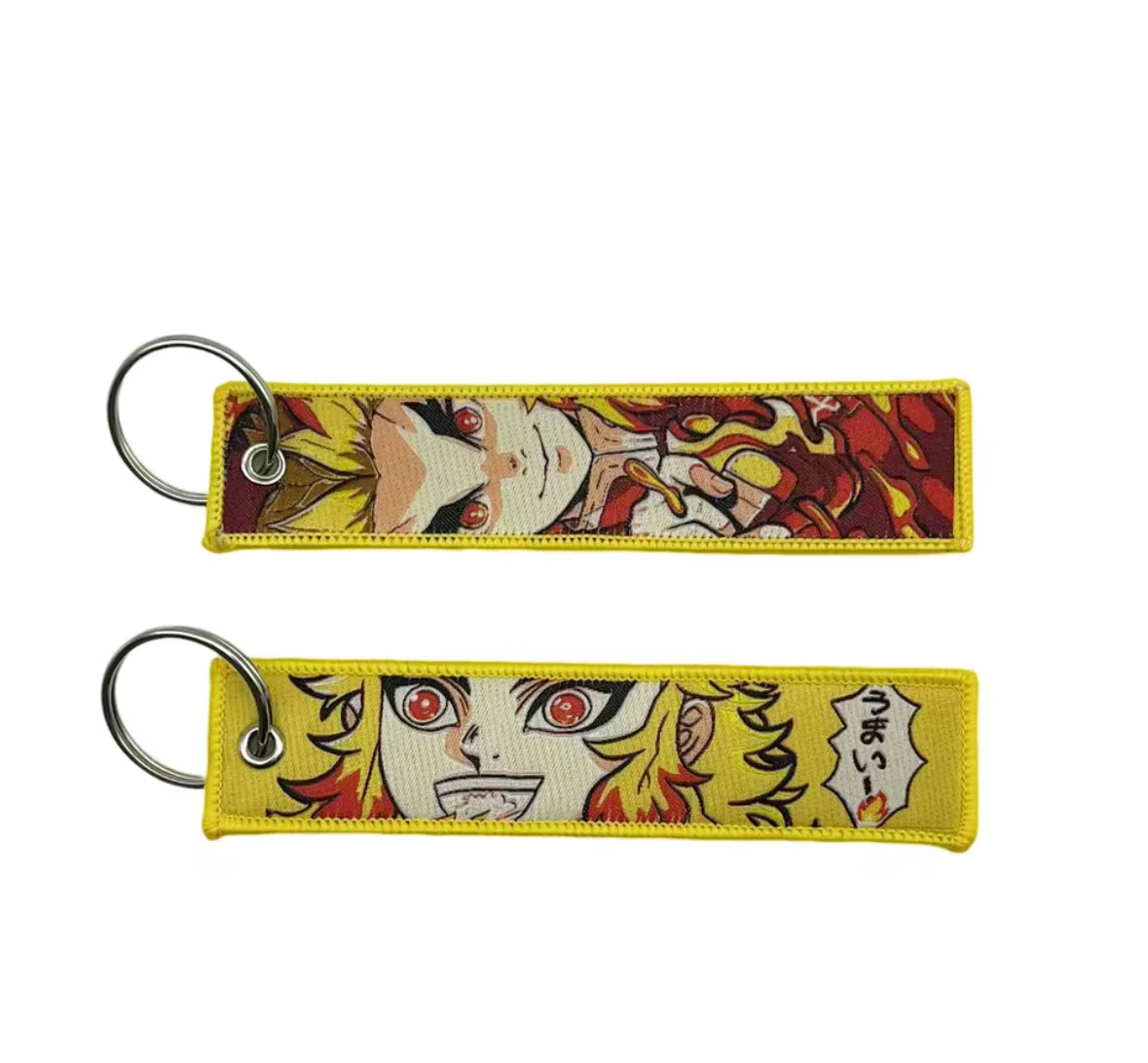 Embroidered Anime Flight Tag