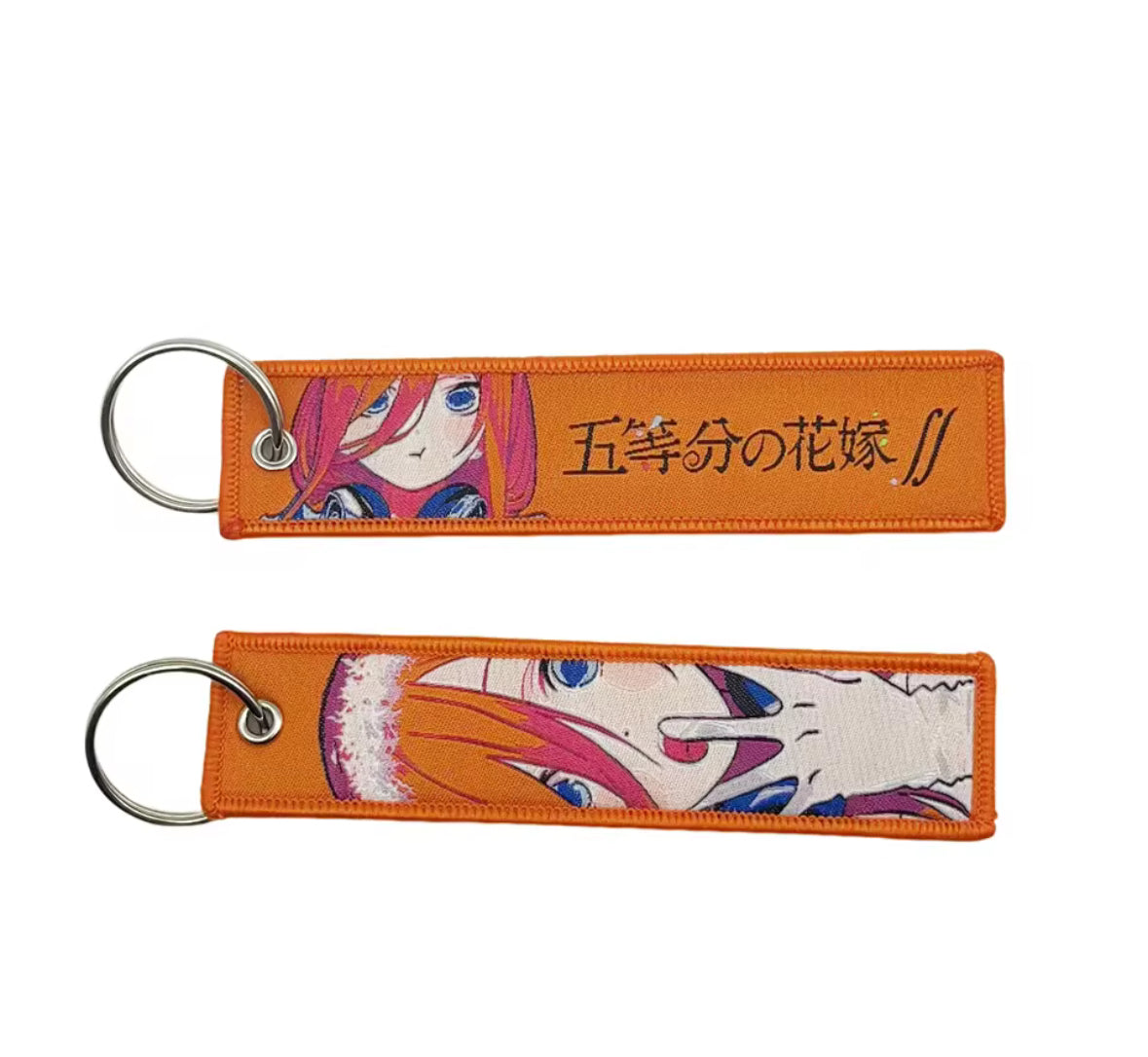 Embroidered Anime Flight Tag