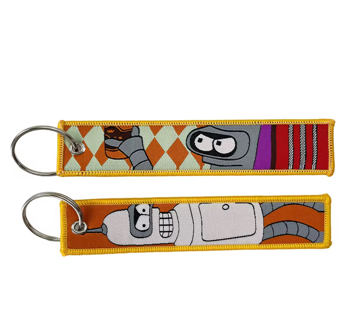 Embroidered Anime Flight Tag