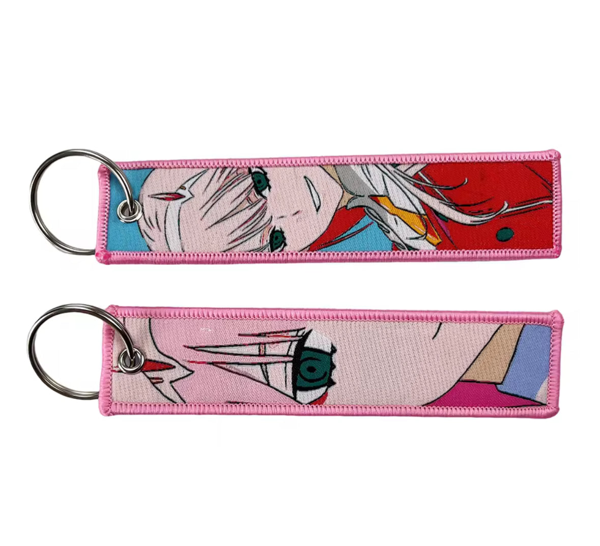 Embroidered Anime Flight Tag