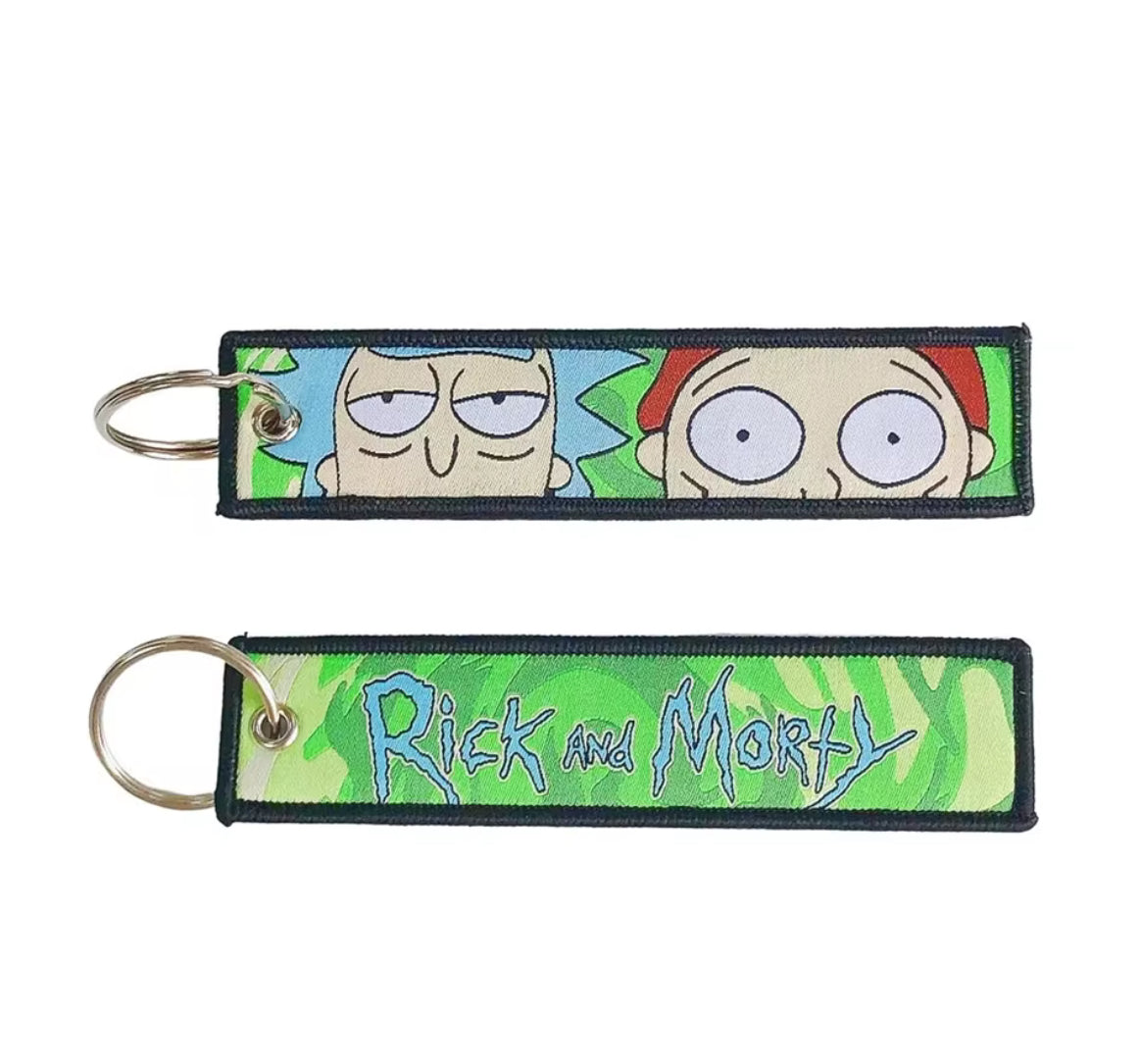Embroidered Anime Flight Tag