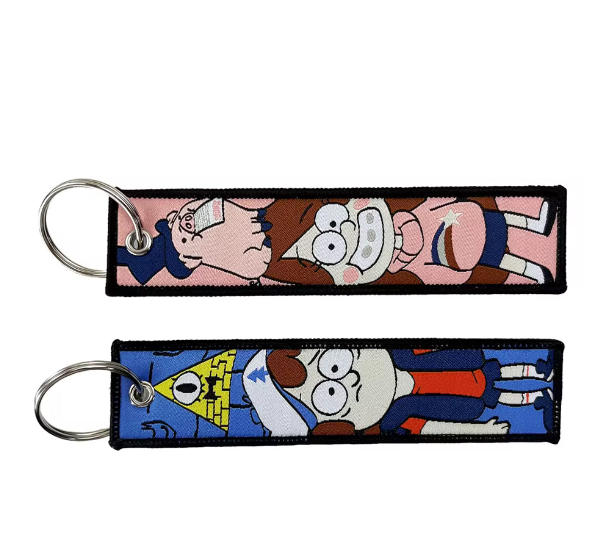 Embroidered Anime Flight Tag
