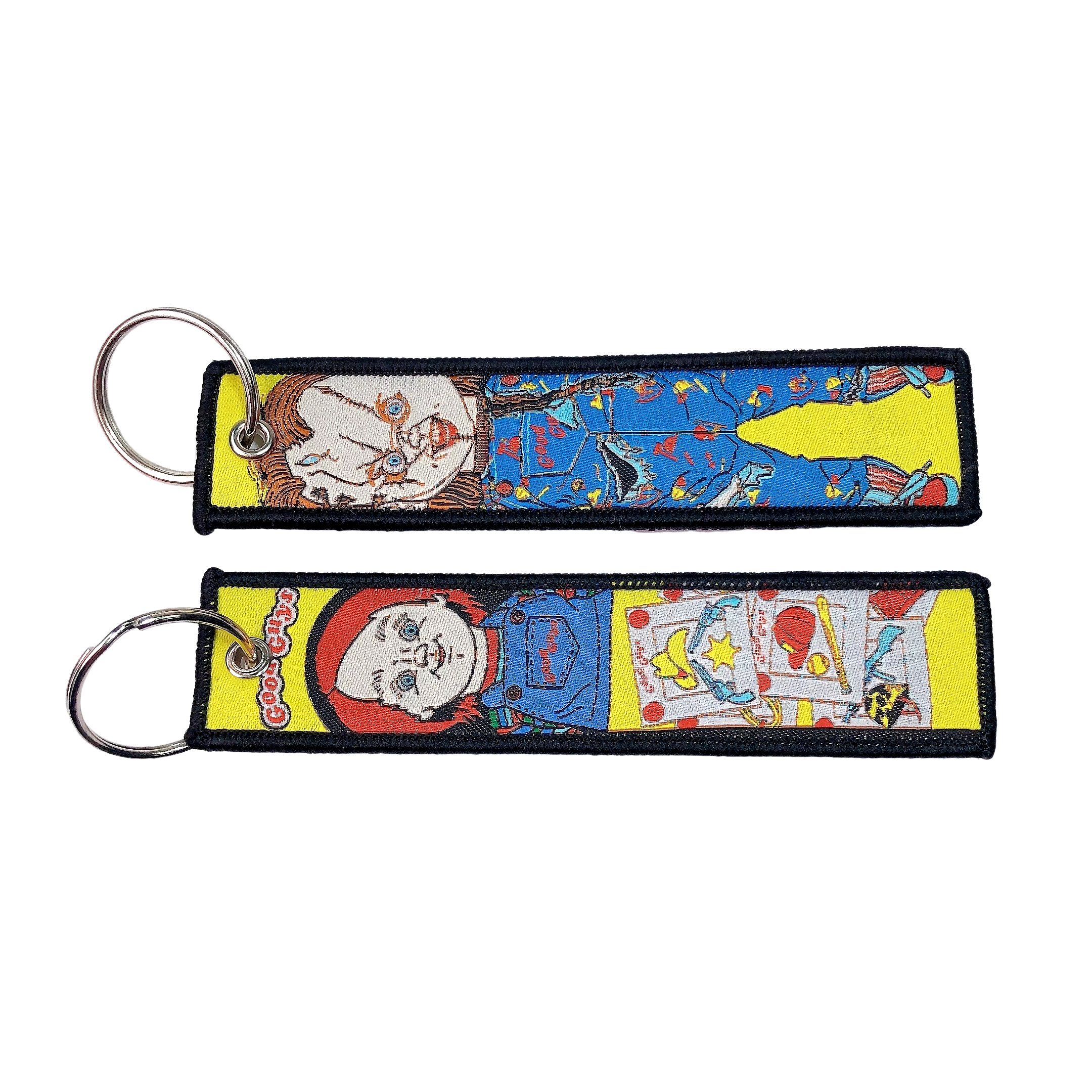 Embroidered Anime Flight Tag