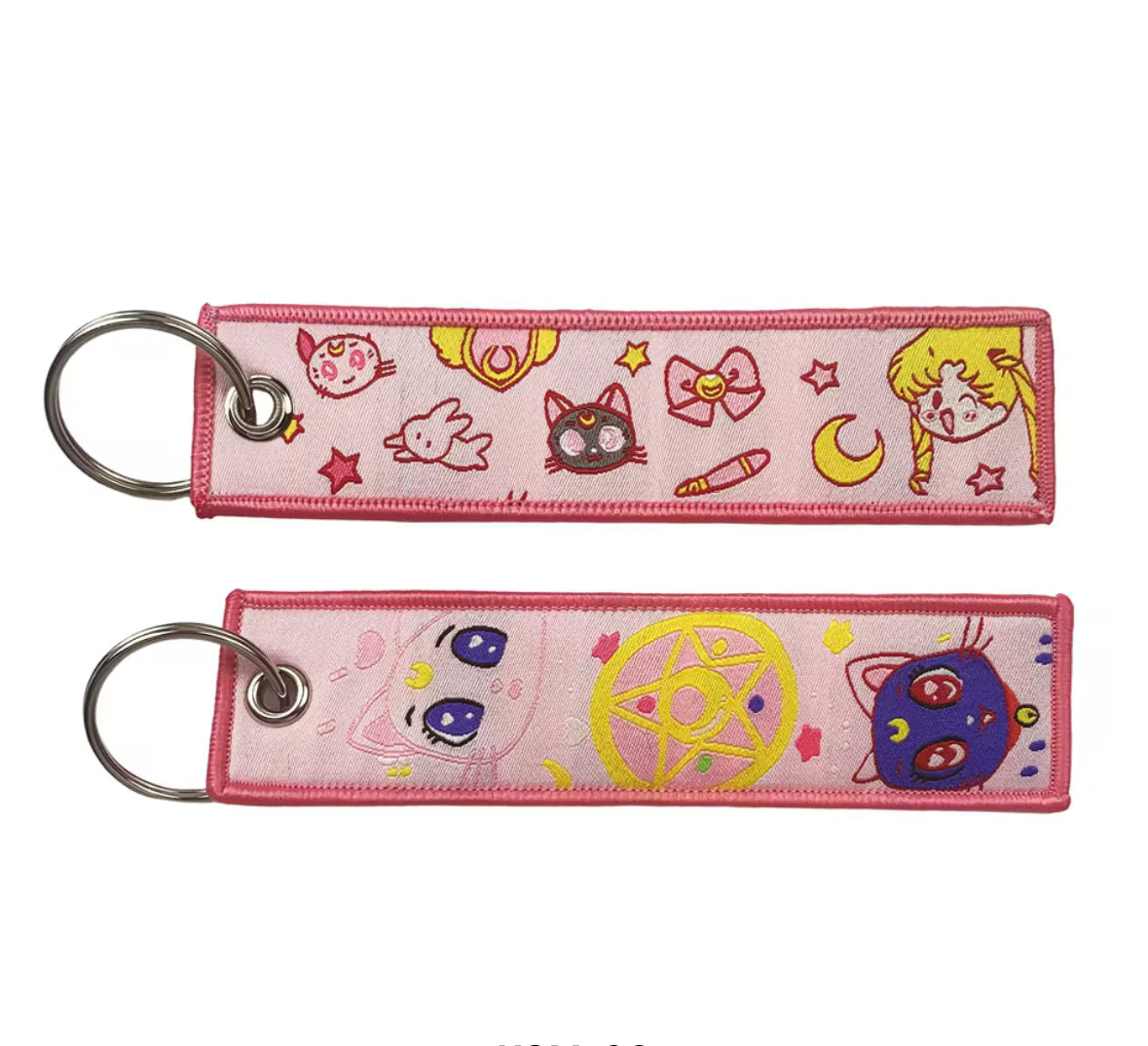 Embroidered Anime Flight Tag
