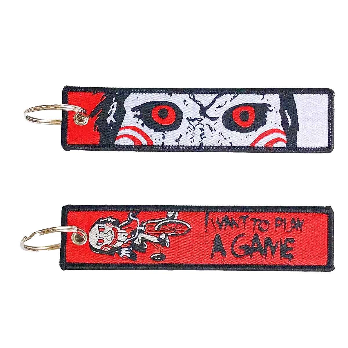 Embroidered Anime Flight Tag