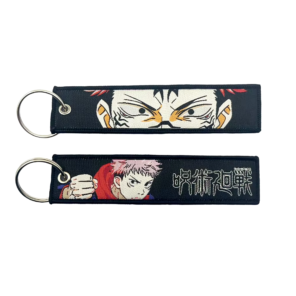 Embroidered Anime Flight Tag