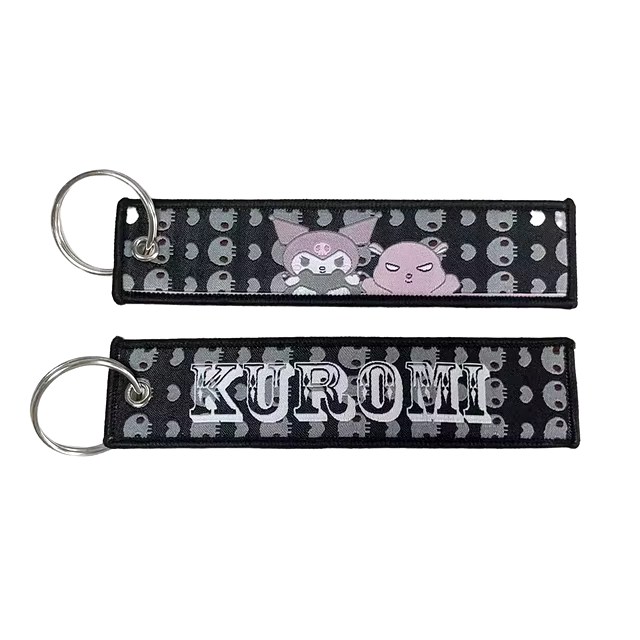 Embroidered Anime Flight Tag
