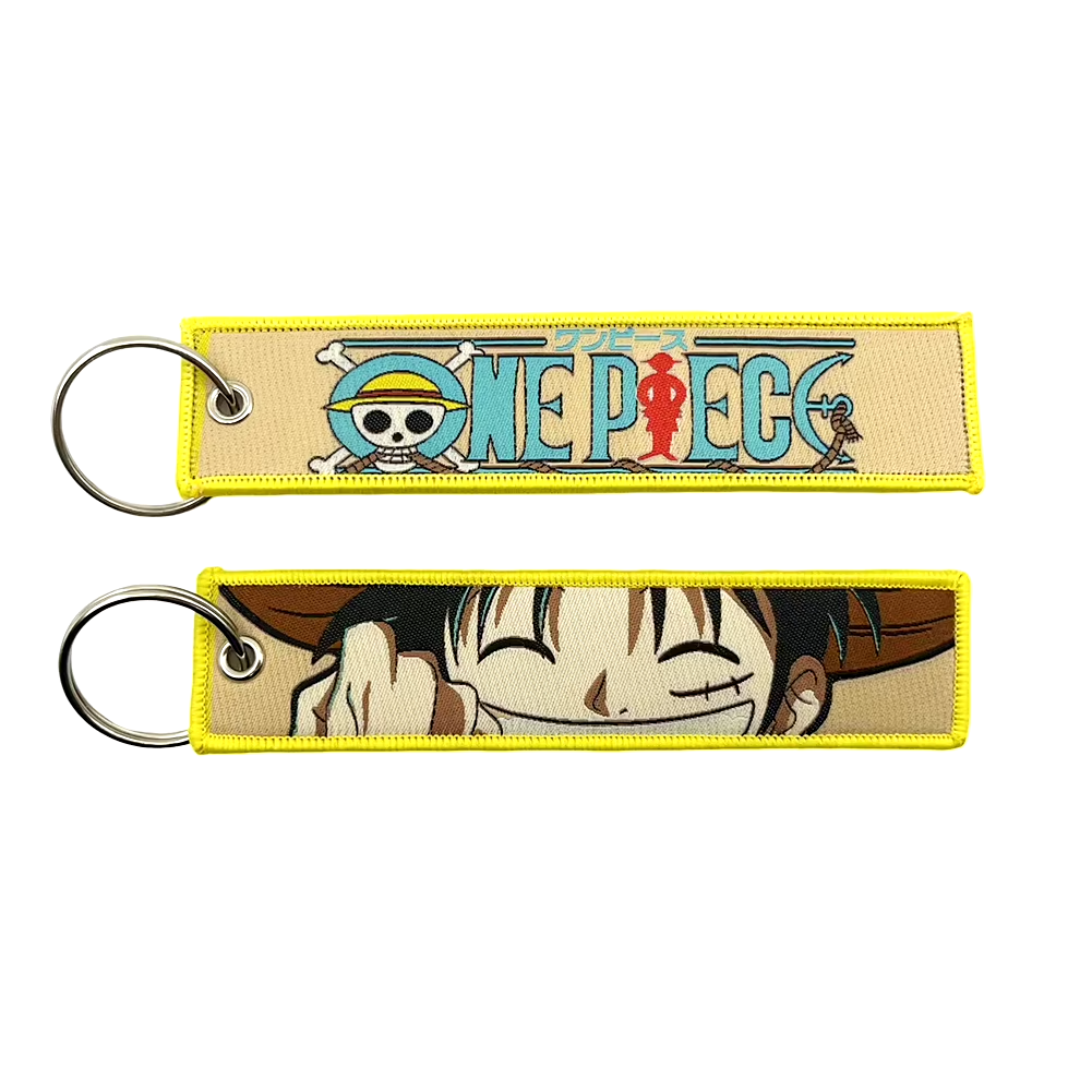 Embroidered Anime Flight Tag