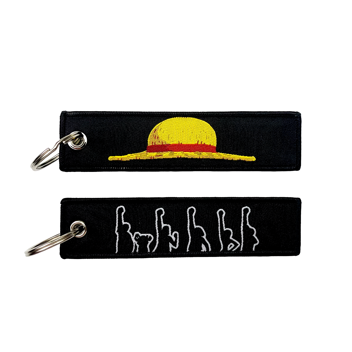 Embroidered Anime Flight Tag