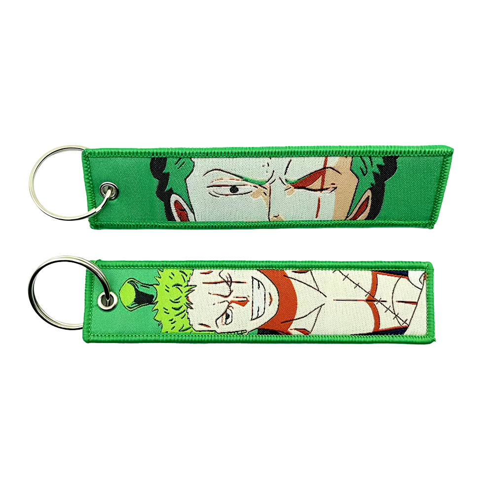 Embroidered Anime Flight Tag