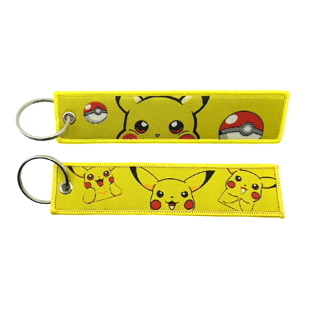 Embroidered Anime Flight Tag
