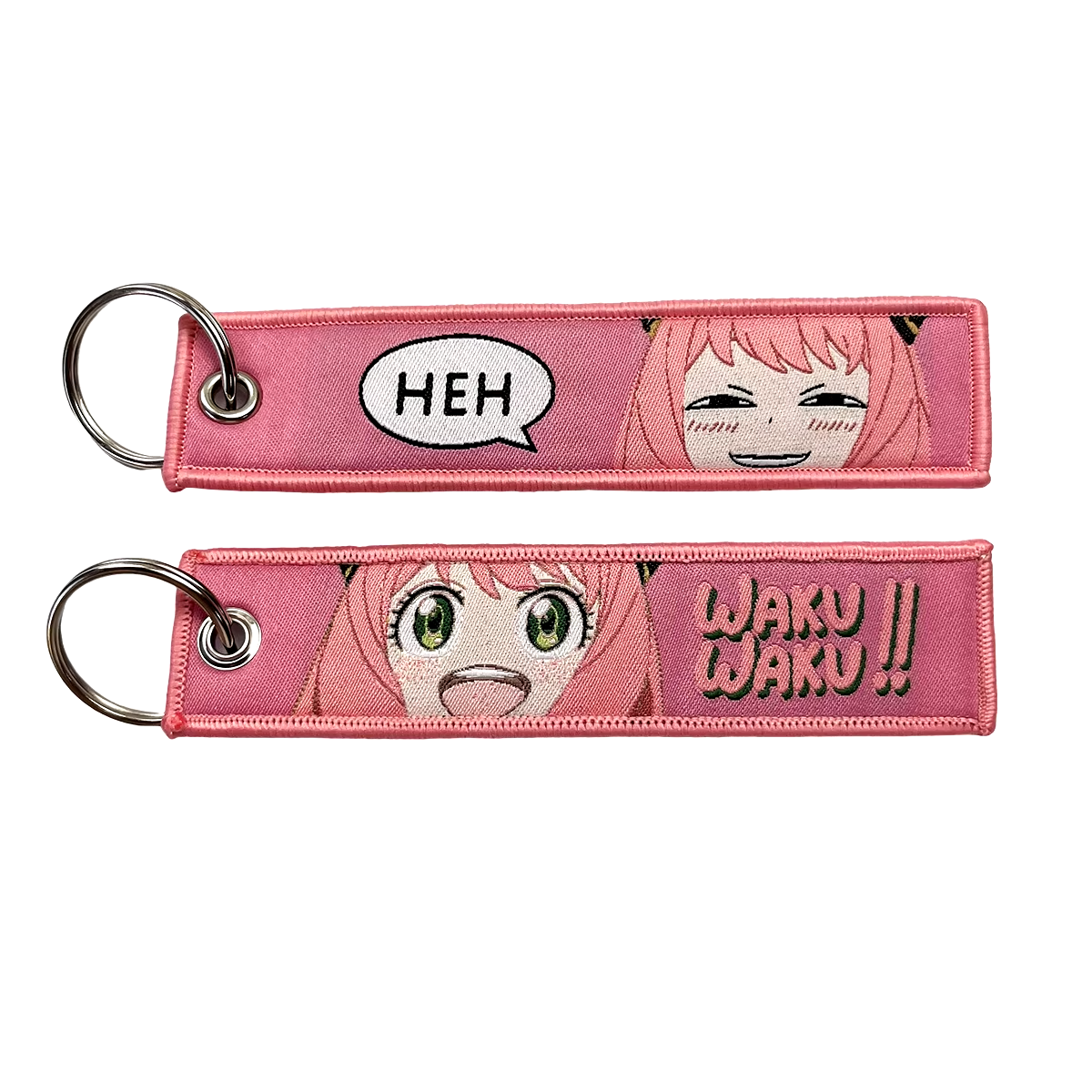 Embroidered Anime Flight Tag